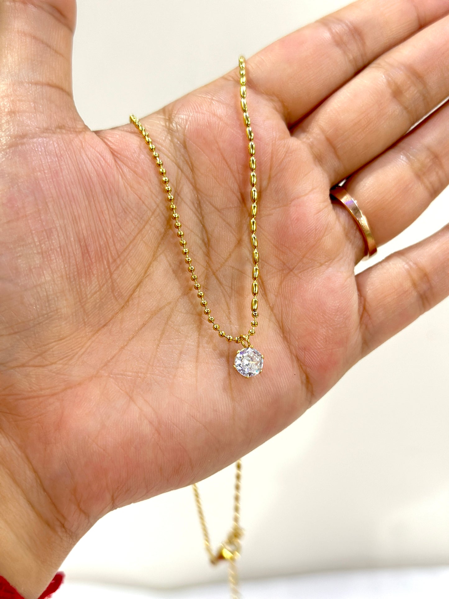 Solitaire Necklace