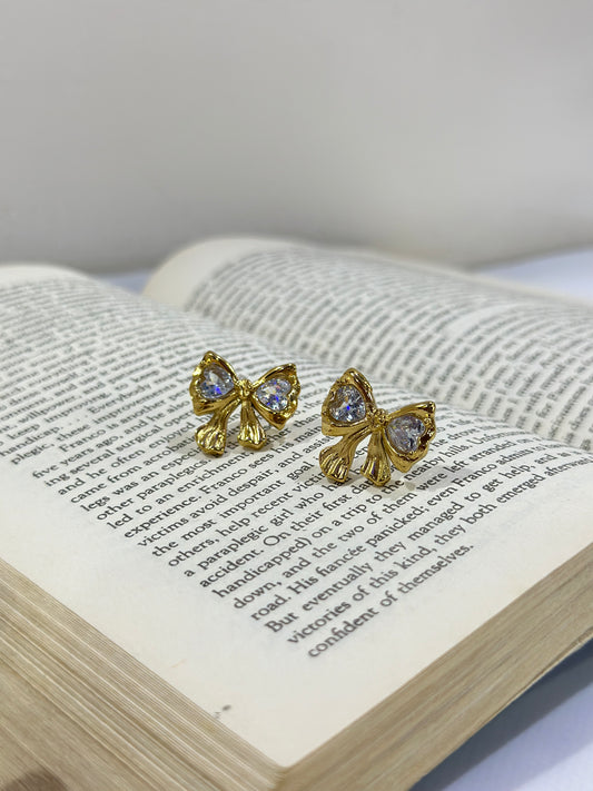 Saira Bow Studs