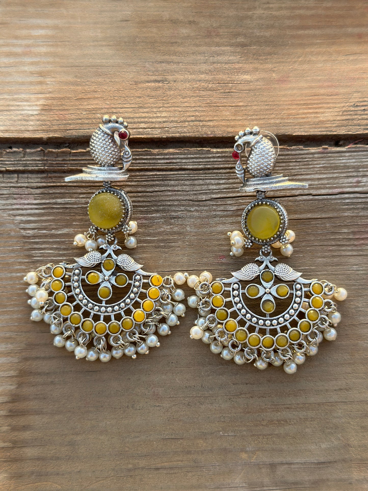 Alka Mor Earrings