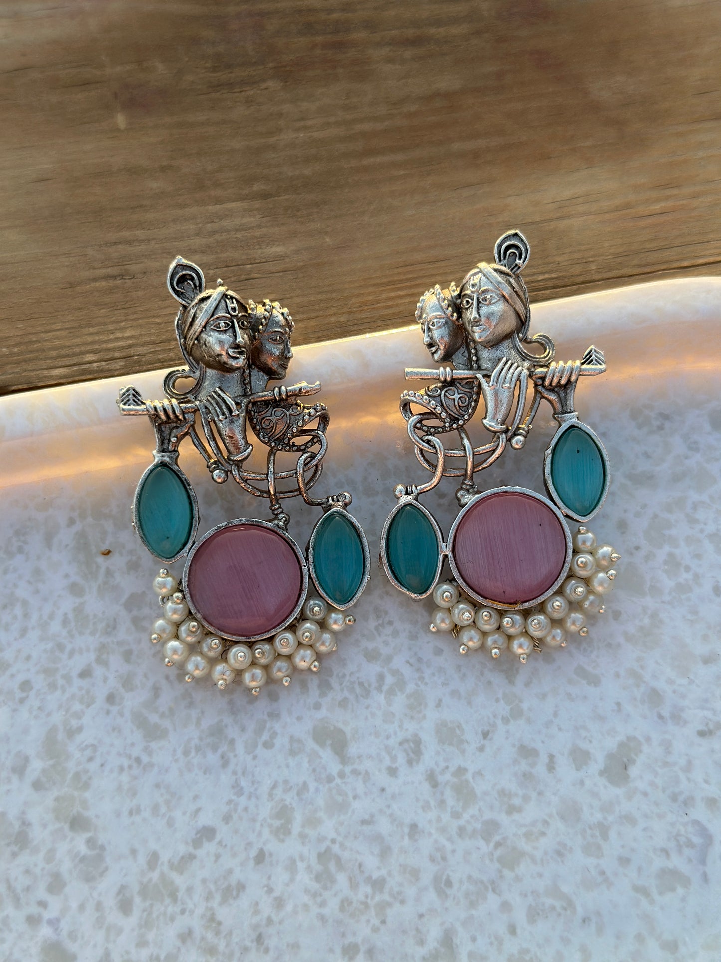 Radha Krishna Earrings