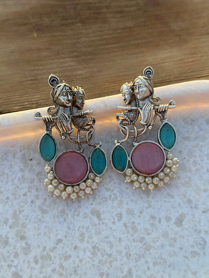 Radha Krishna Earrings