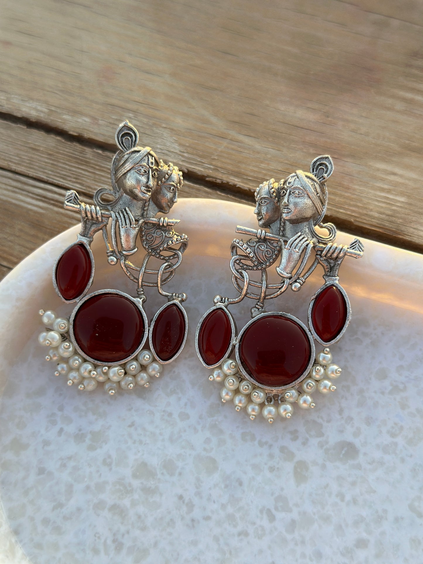 Radha Krishna Earrings